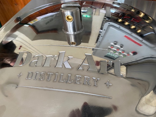 Dark Art Distillery still