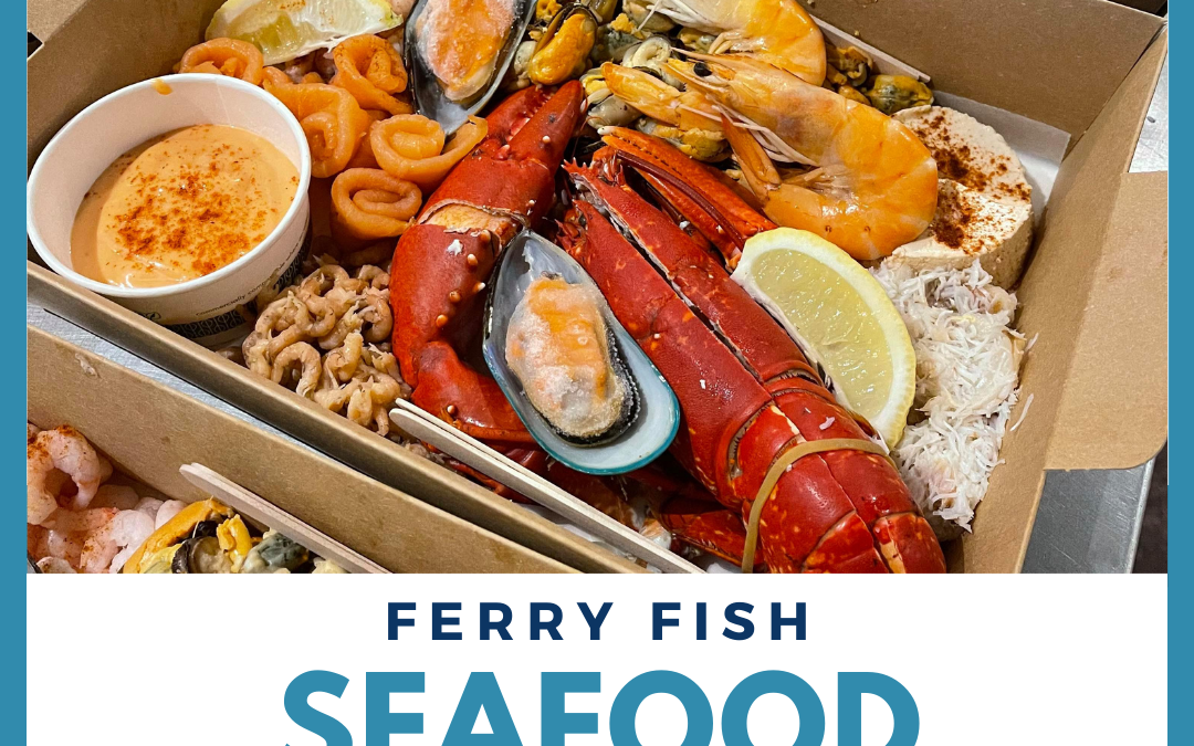 Delicious Ferry Fish Graze box to eat while at Corsewall Estate Holiday Cottages