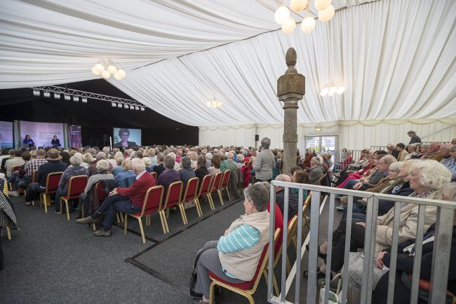 AnAn Audience at the Wigtown Book Festival